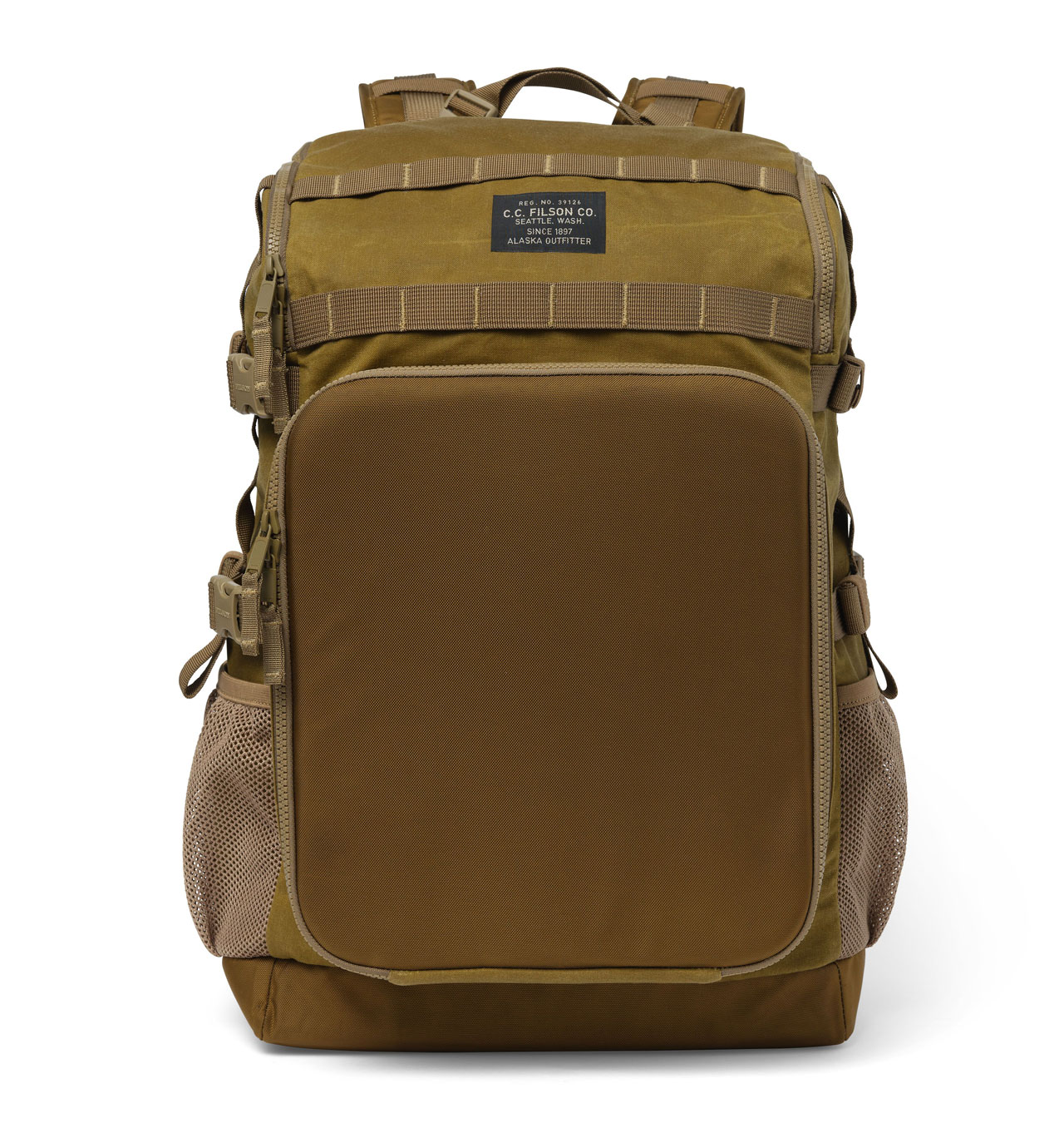 Filson - Alcan Tin Cloth Tool Backpack - Dark Tan