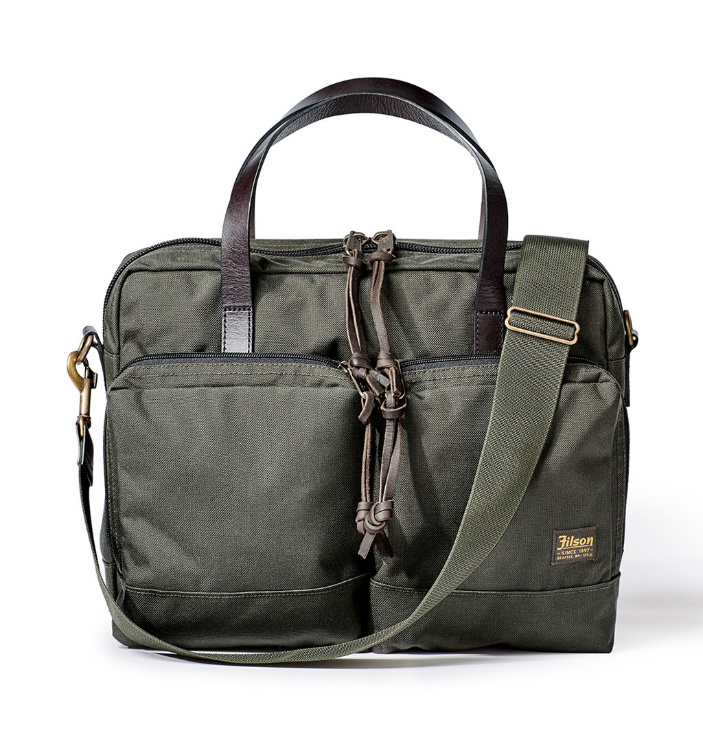 Filson---Ballistic-Nylon-Dryden-Briefcase---Otter-Green-31