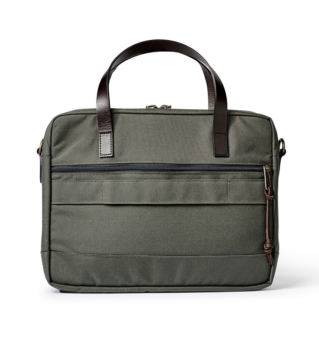 Filson Ballistic Nylon Dryden Briefcase Otter Green
