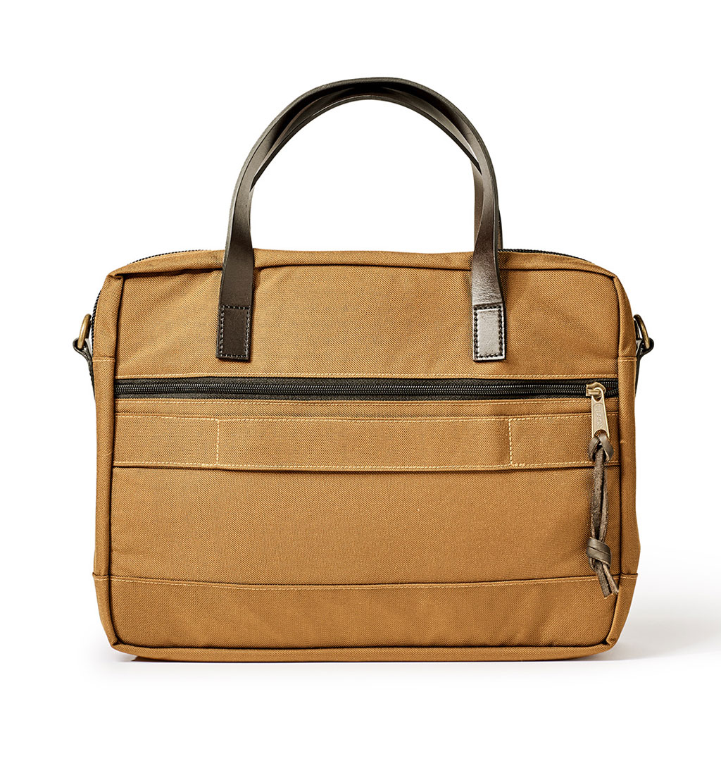Filson Ballistic Nylon Dryden Briefcase Whiskey