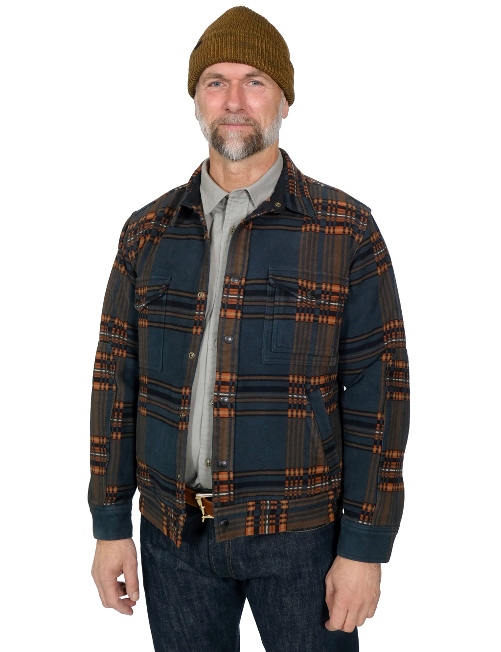 Filson - Beartooth Camp Jacket - Fir Copper Blanket P