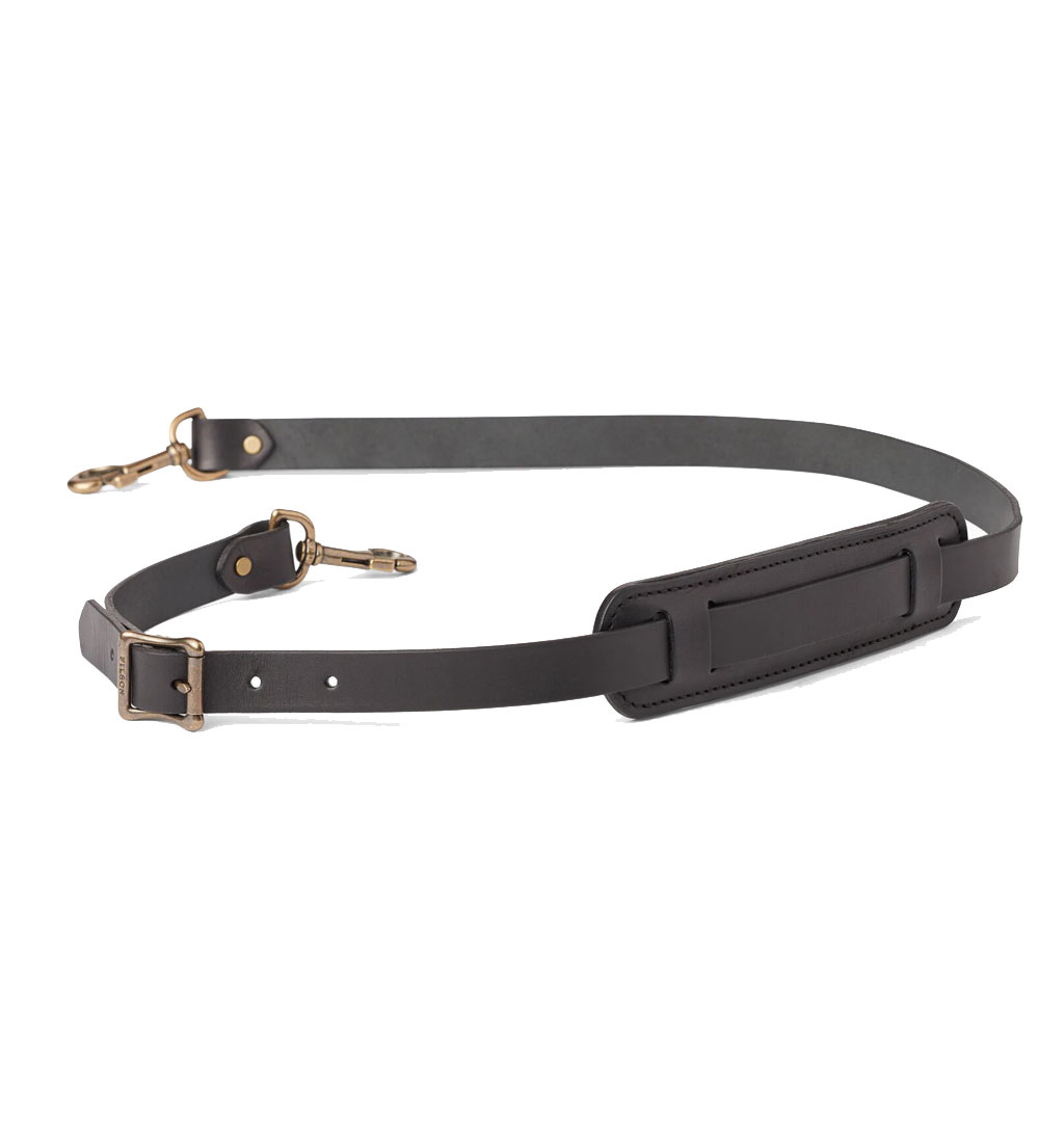 Filson - Bridle Leather Shoulder Strap - Black