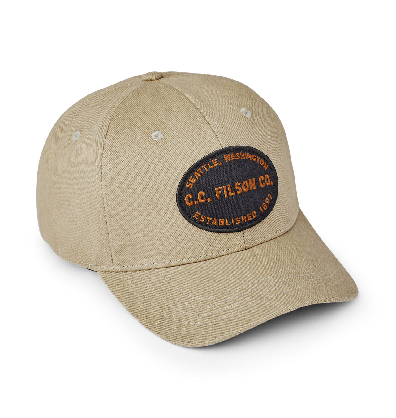 Filson---CC-Filson-Co-Twill-Logger-Cap---Beige-1