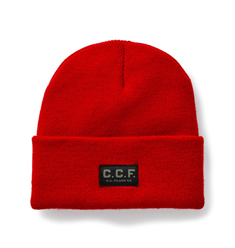 Filson---CCF-Acrylic-Watch-Cap-Beanie---Dark-Red