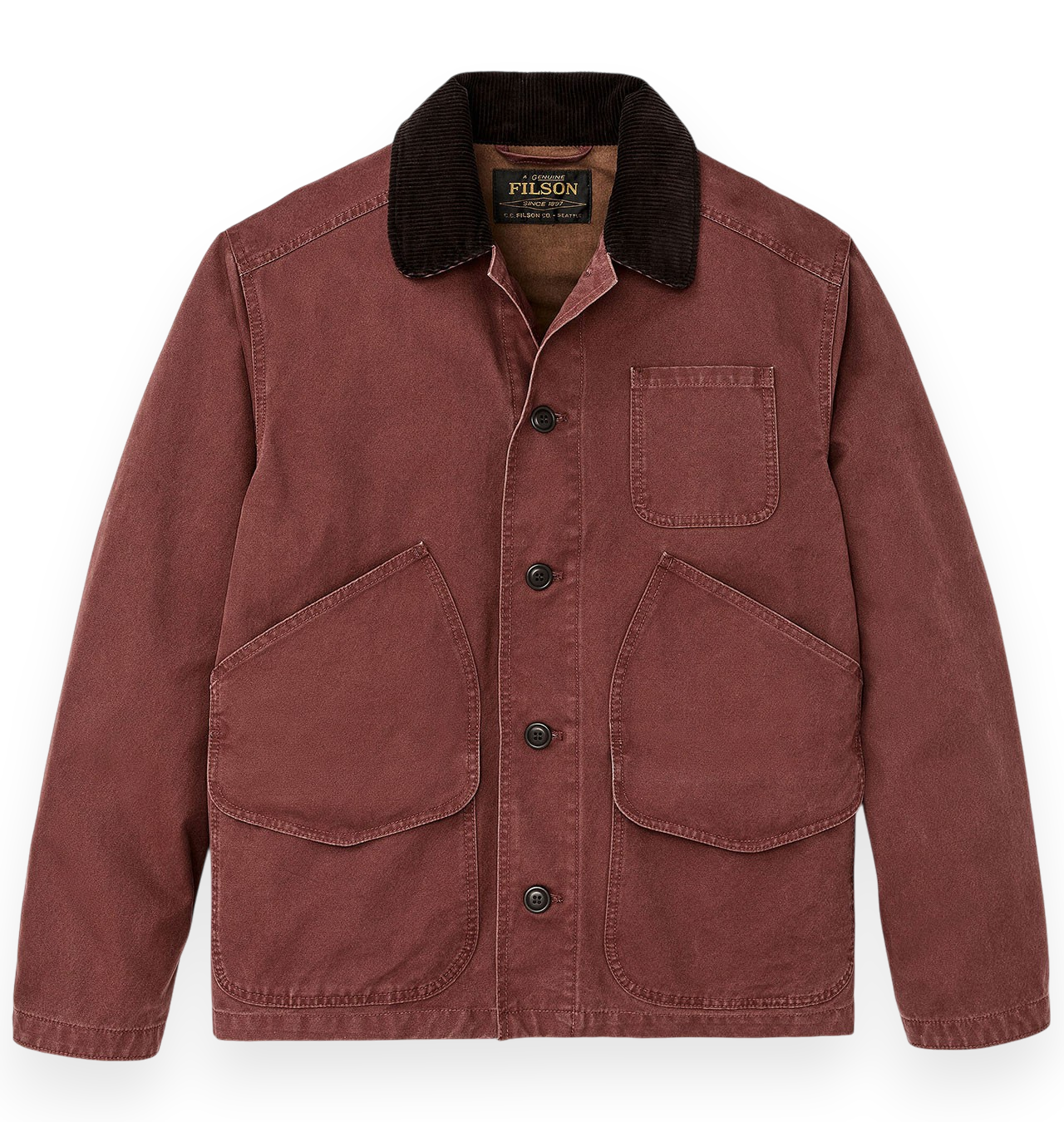 Filson - Canvas Outfitter Jacket - Sequoia Red
