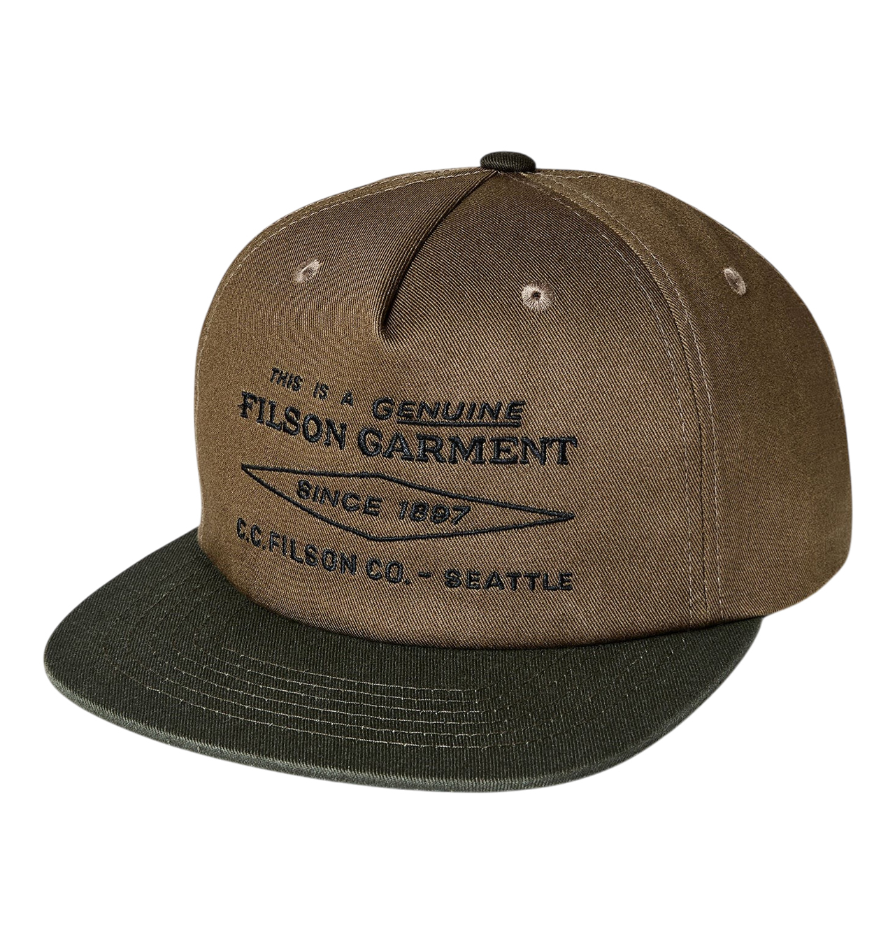 Filson---Diamond-Twill-Trucker-Cap---Olive-1