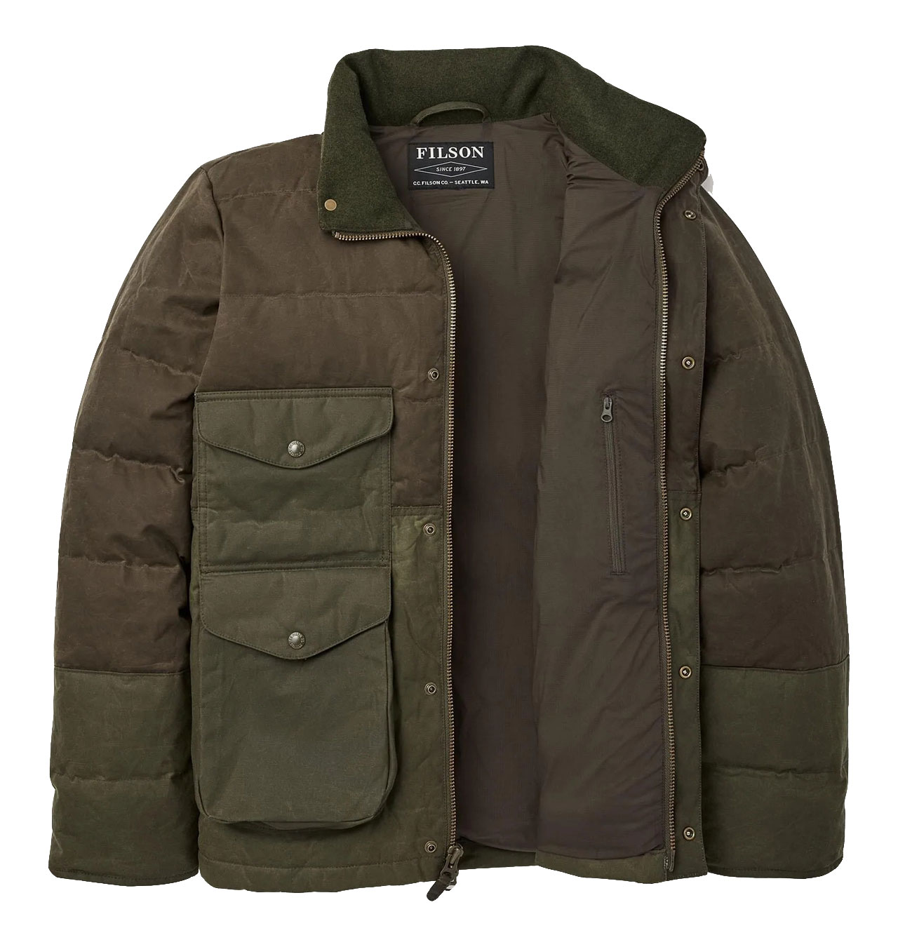 Filson Down Cruiser Jacket Otter Green