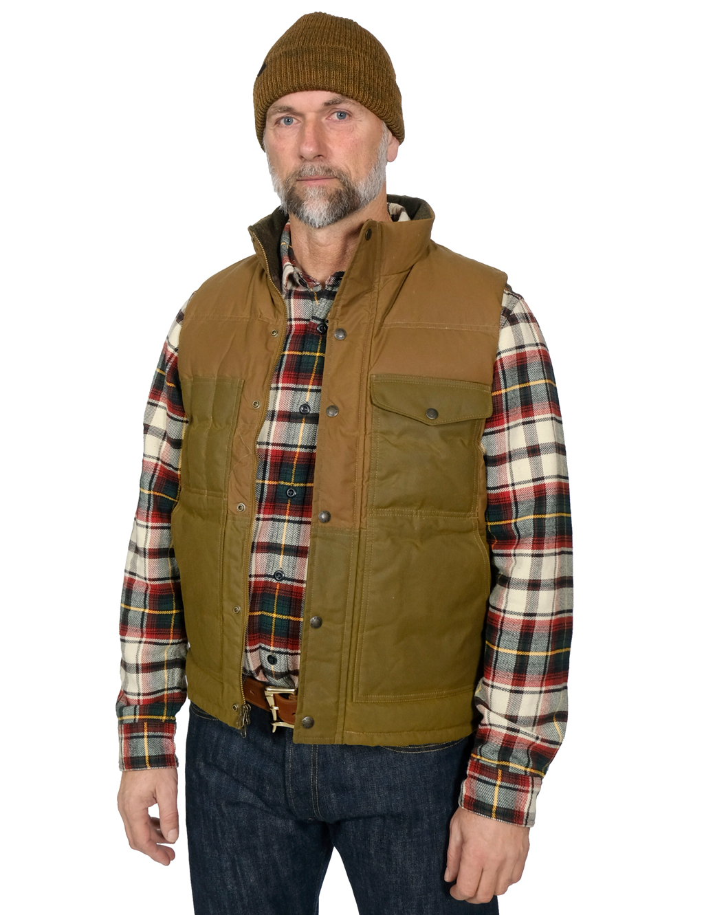 Filson - Down Cruiser Vest - Dark Tan