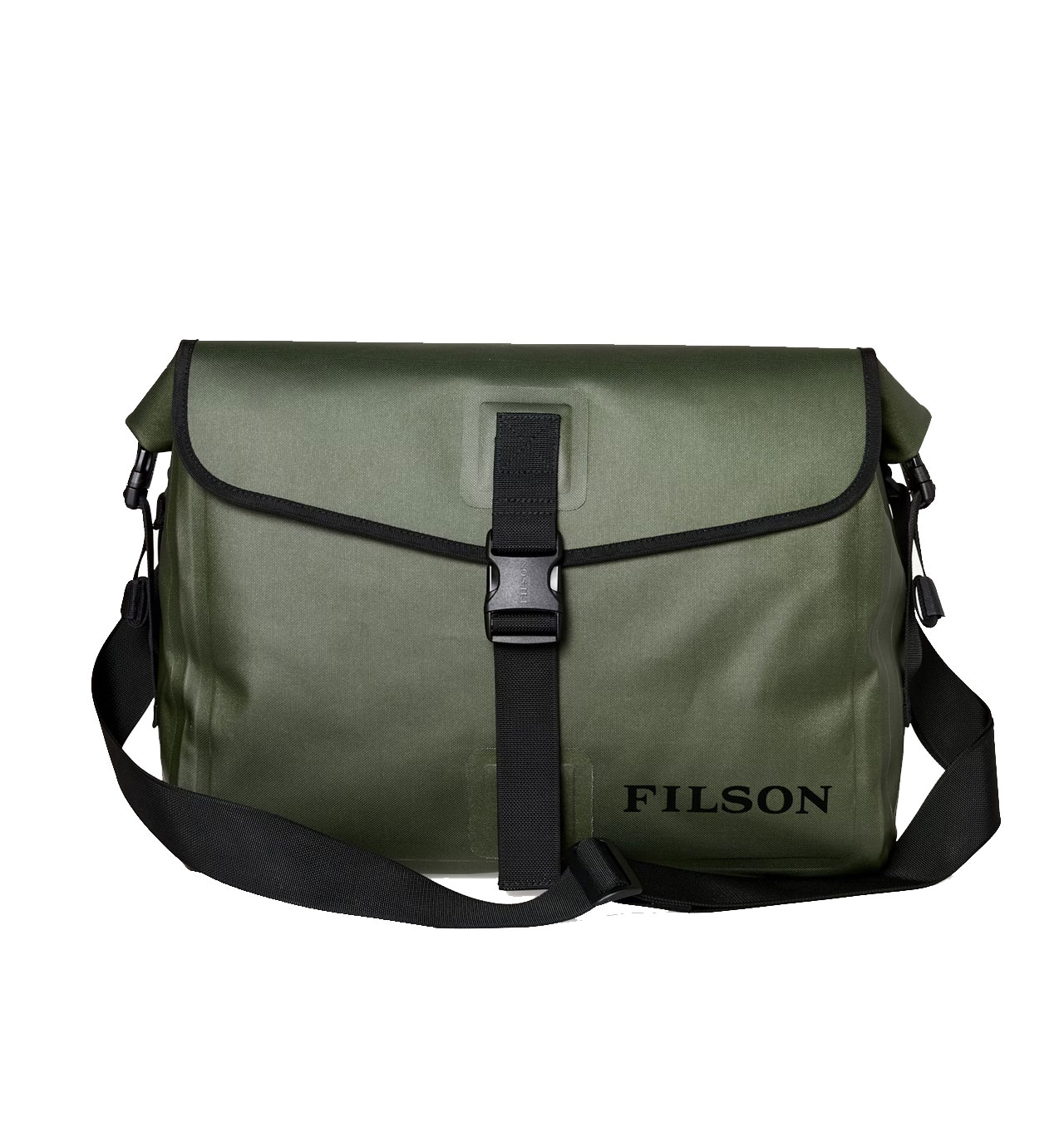 Filson---Dry-Messenger-Bag---Green1