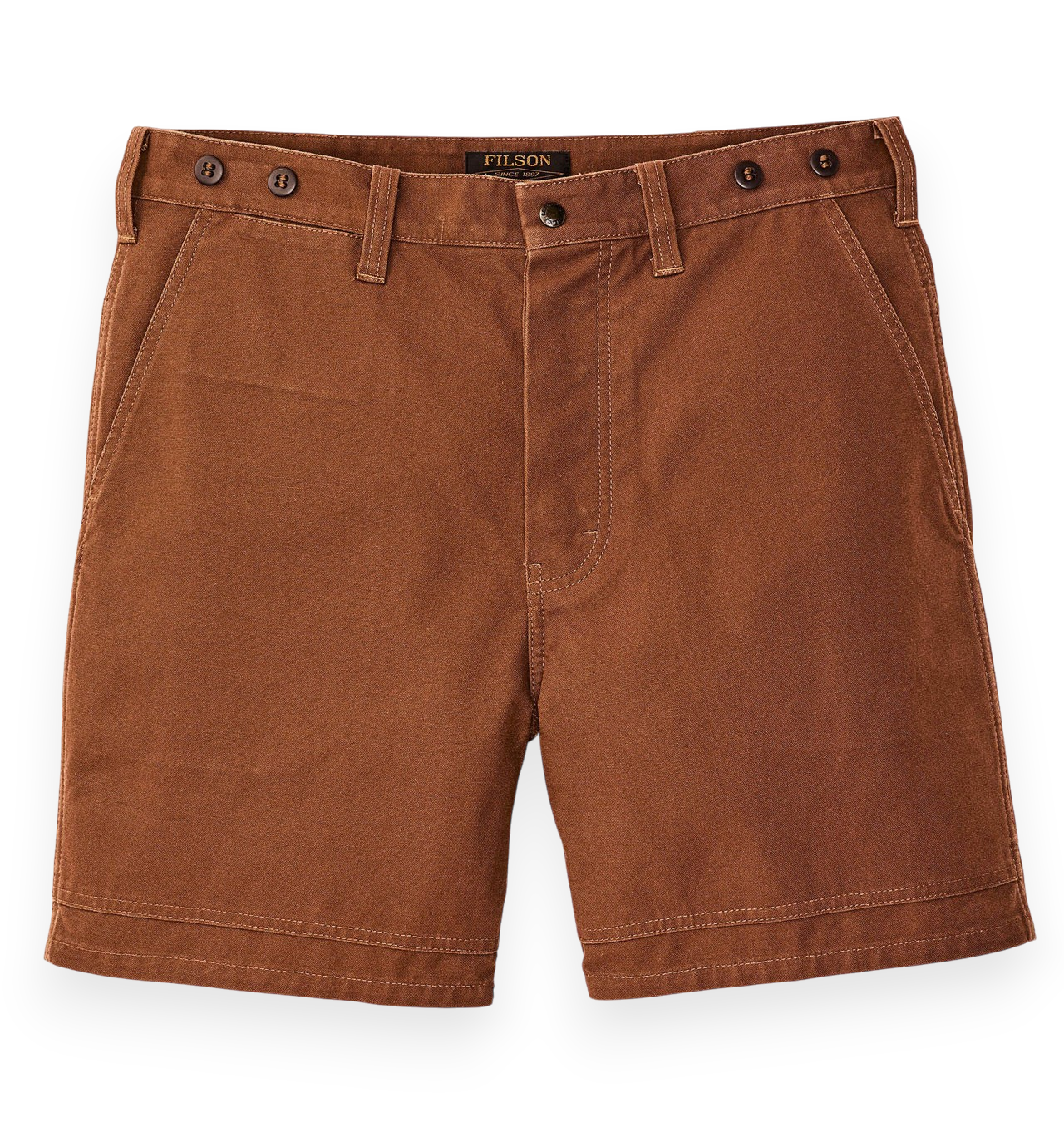 Filson - Dry Tin Cloth Shorts - Whiskey