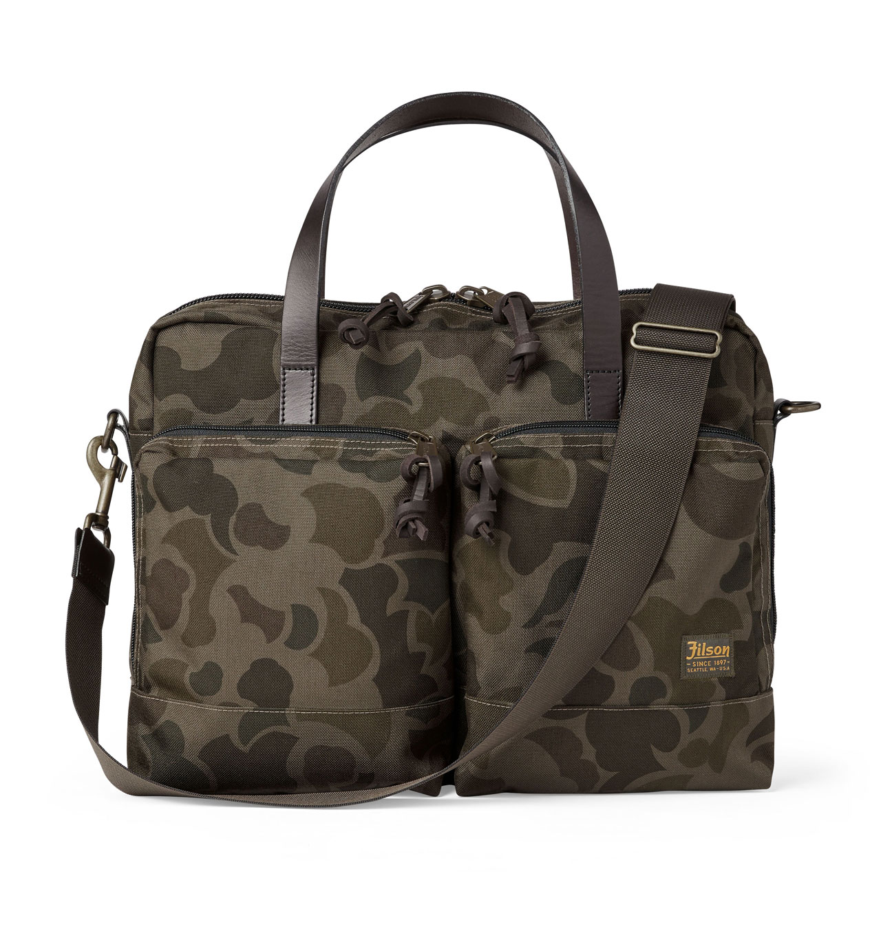 Filson - Dryden Briefcase - Dark Shrub Camo