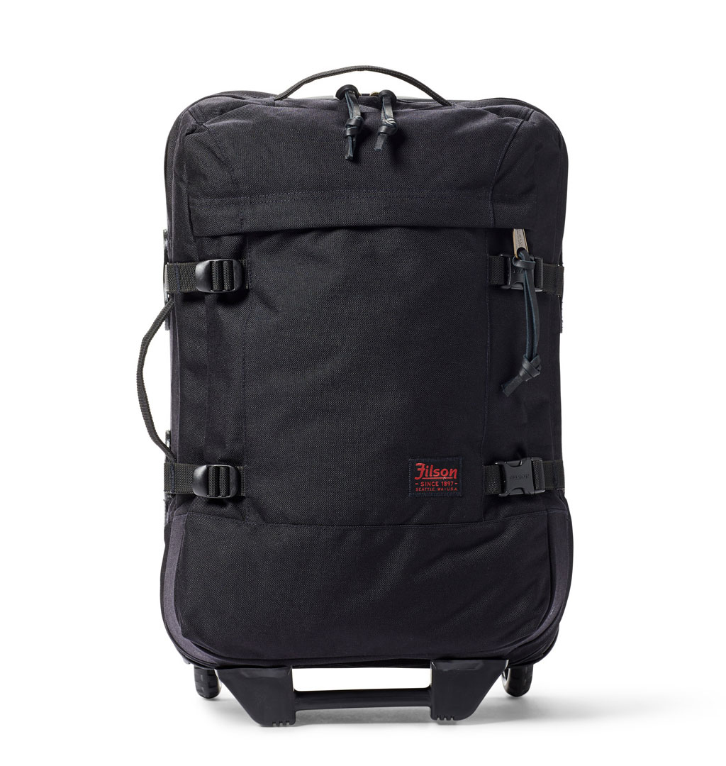 Filson Dryden Rolling 2Wheel CarryOn Bag Dark Navy