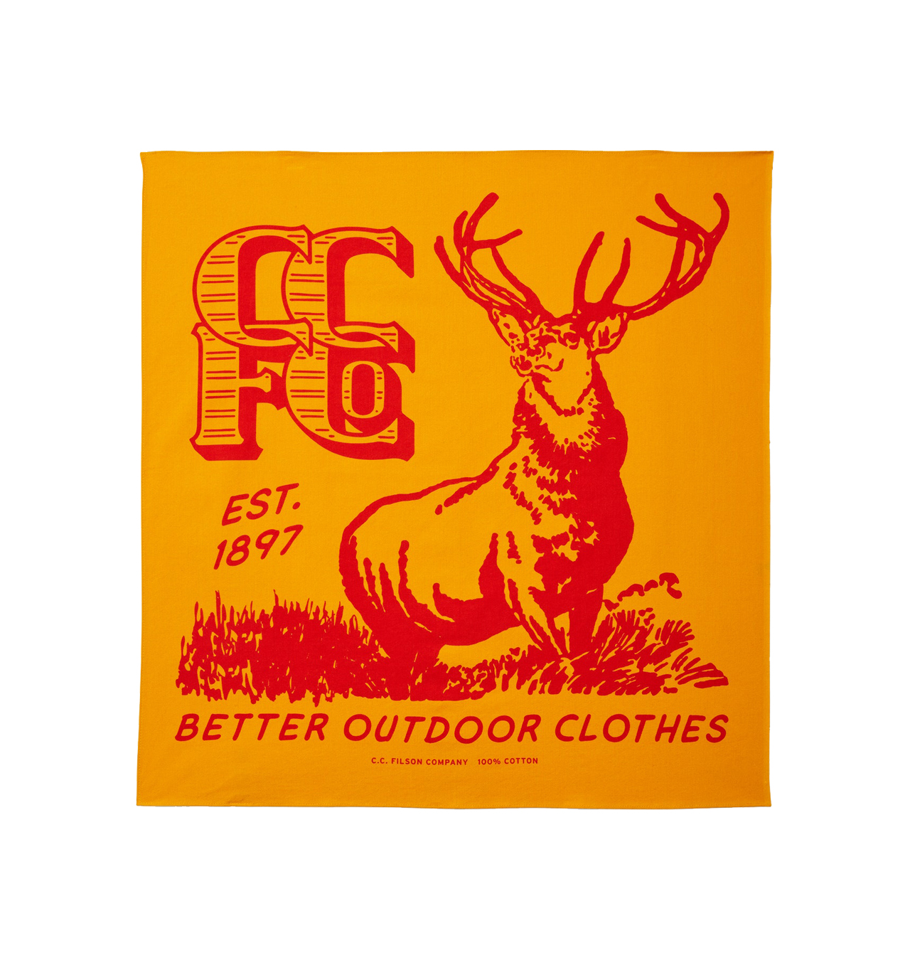 Filson - Elk Bandana - Gold