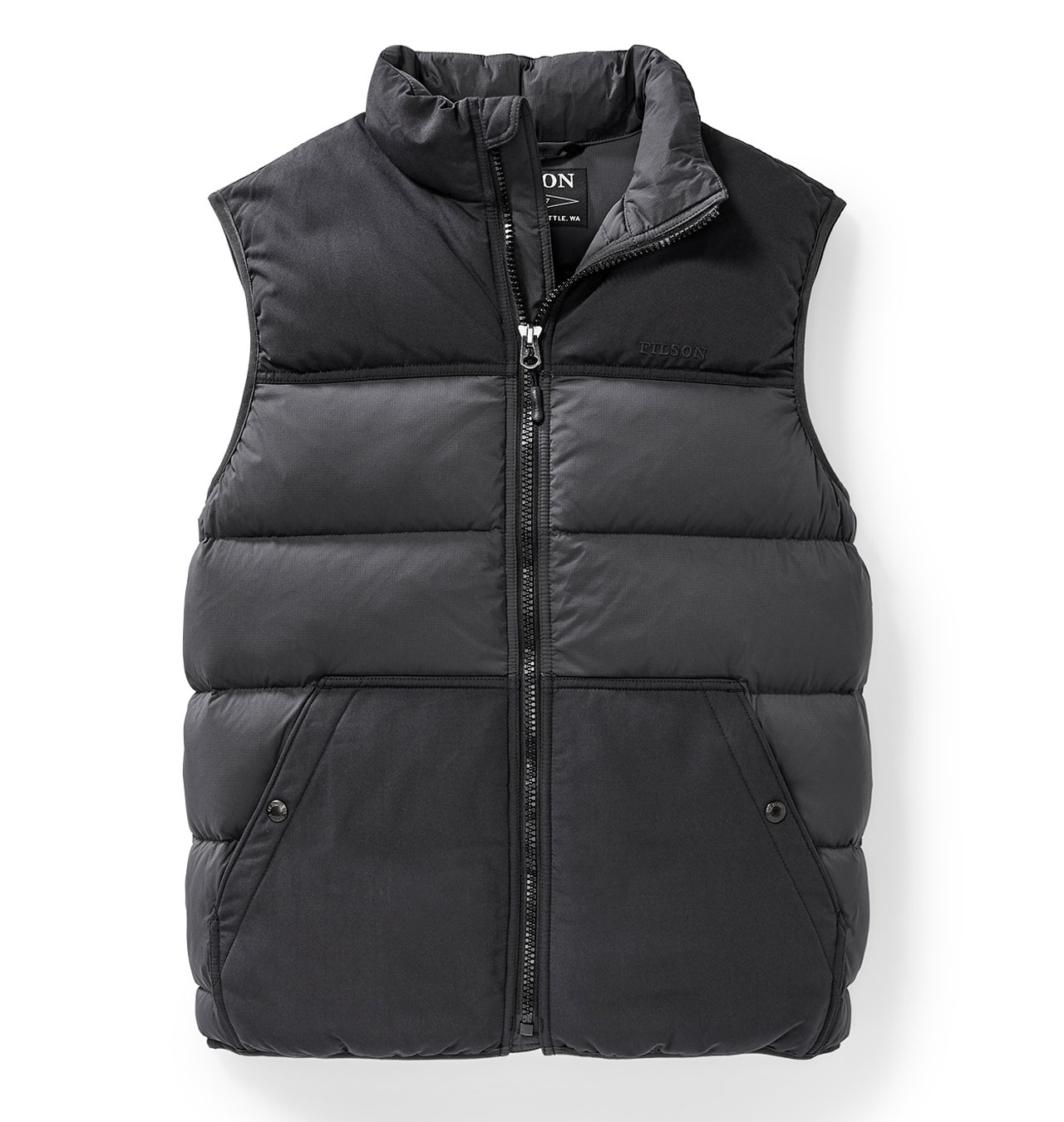 Filson - Featherweight Down Vest - Faded Black