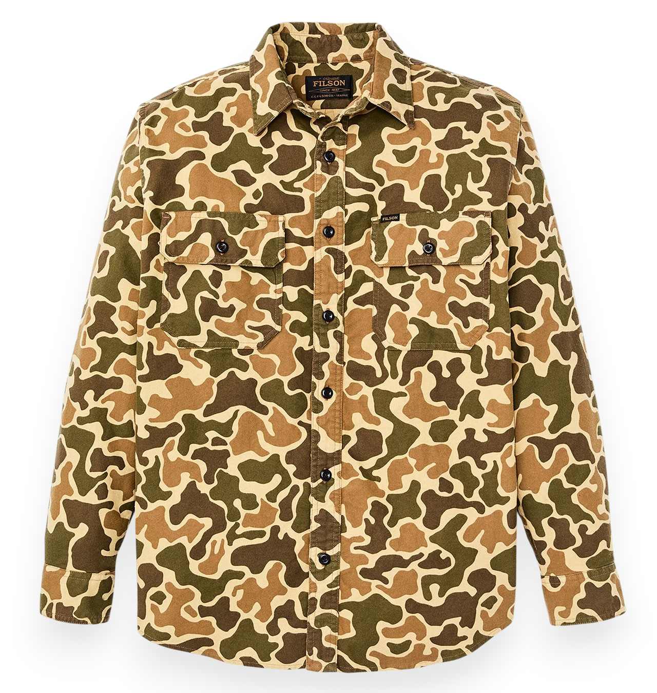 Filson - Field Flannel Shirt - Buckskin Camo