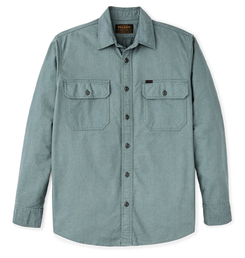 Filson - Field Flannel Shirt 7oz - Balsam Green