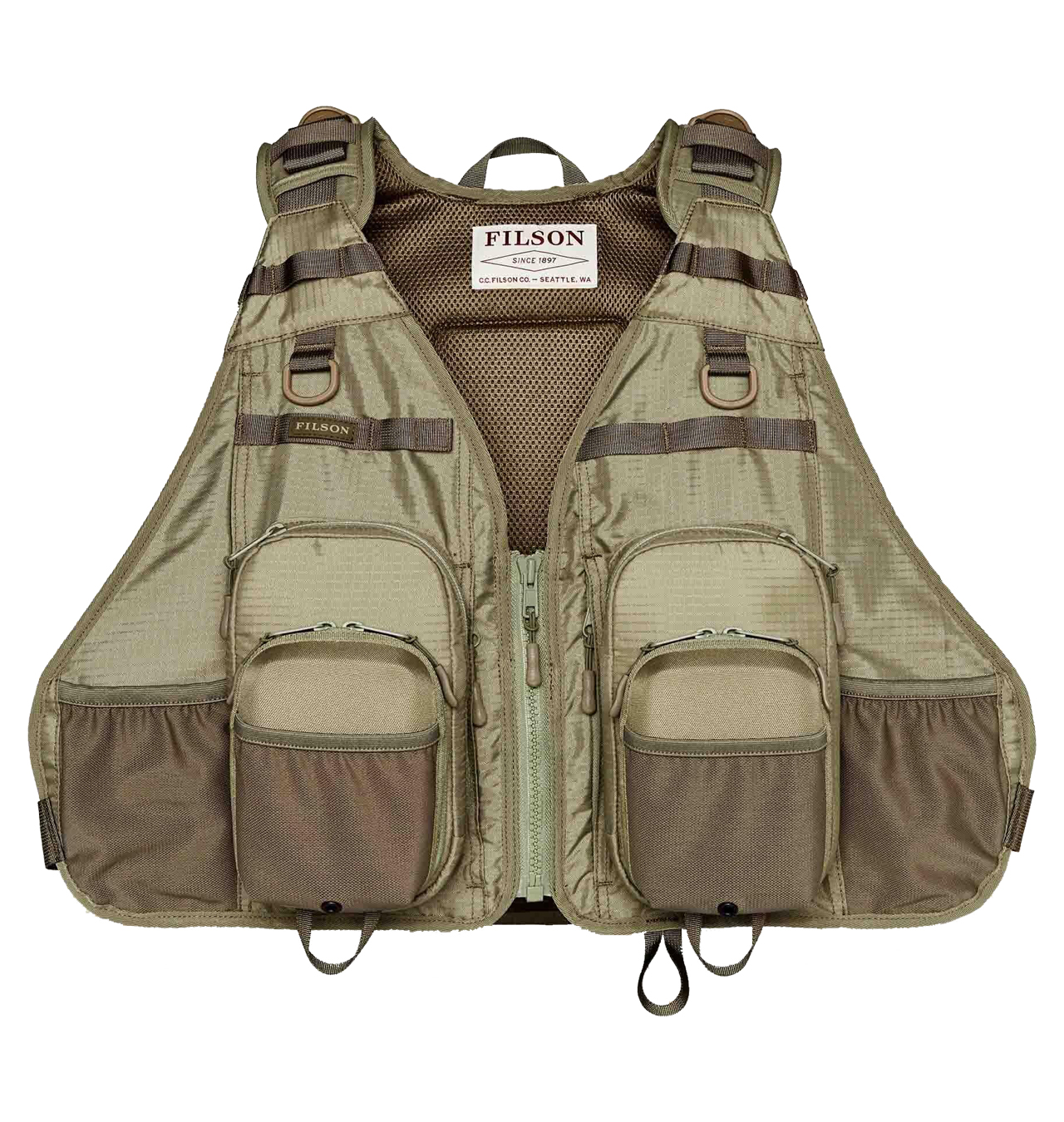 Filson - Fly Fishing Guide Vest - Vintage Olive