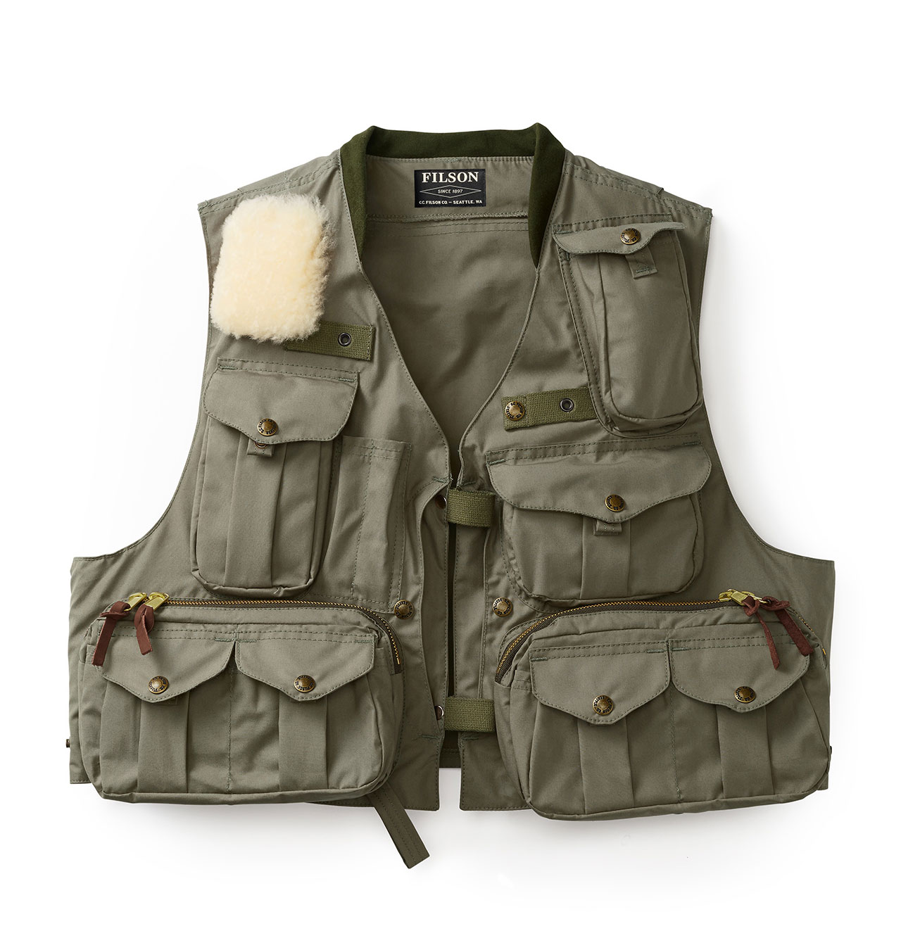 Filson - Fly Fishing Guide Vest - Green - XXXL