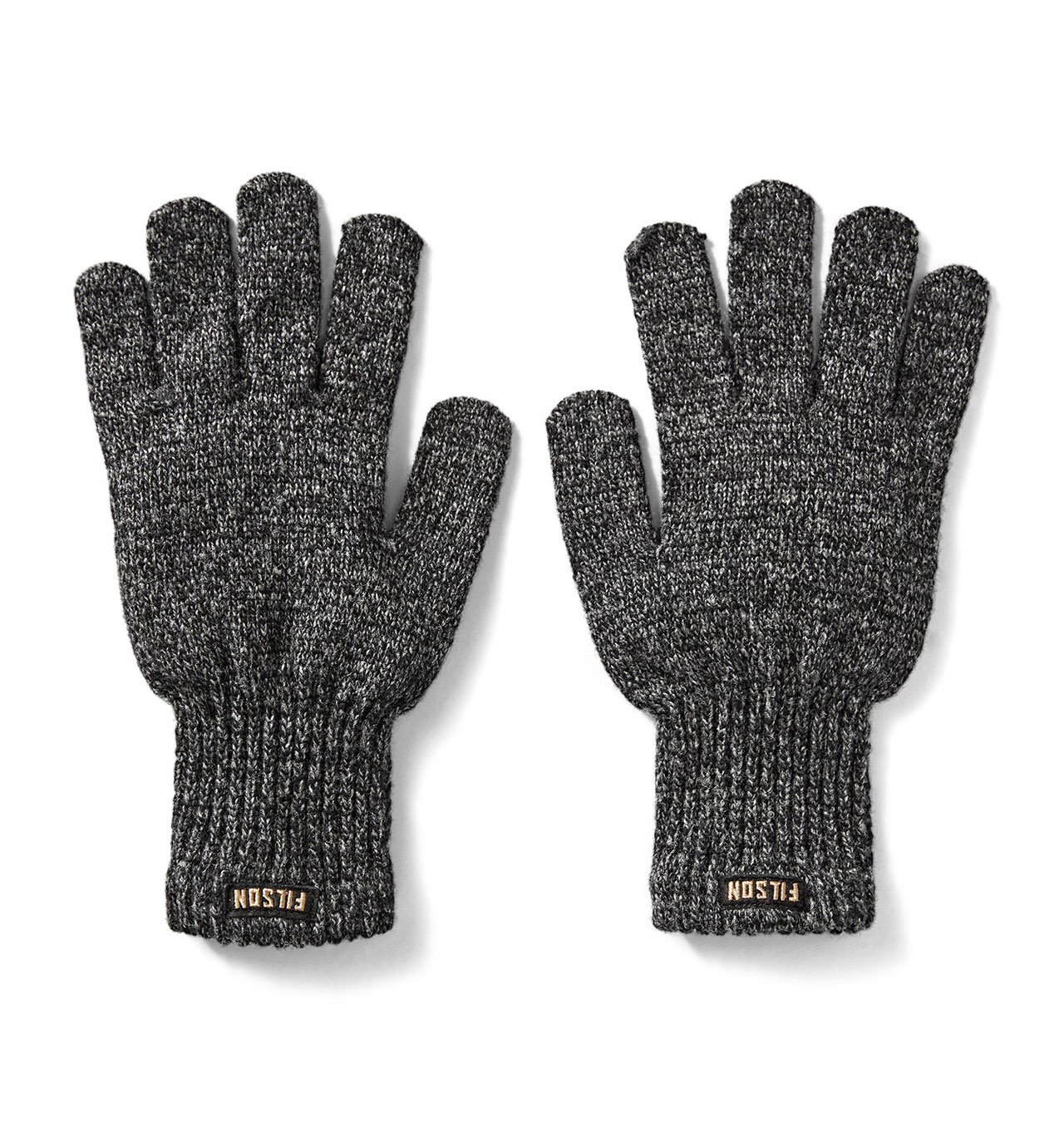 Filson - Full Finger Knit Gloves - Charcoal