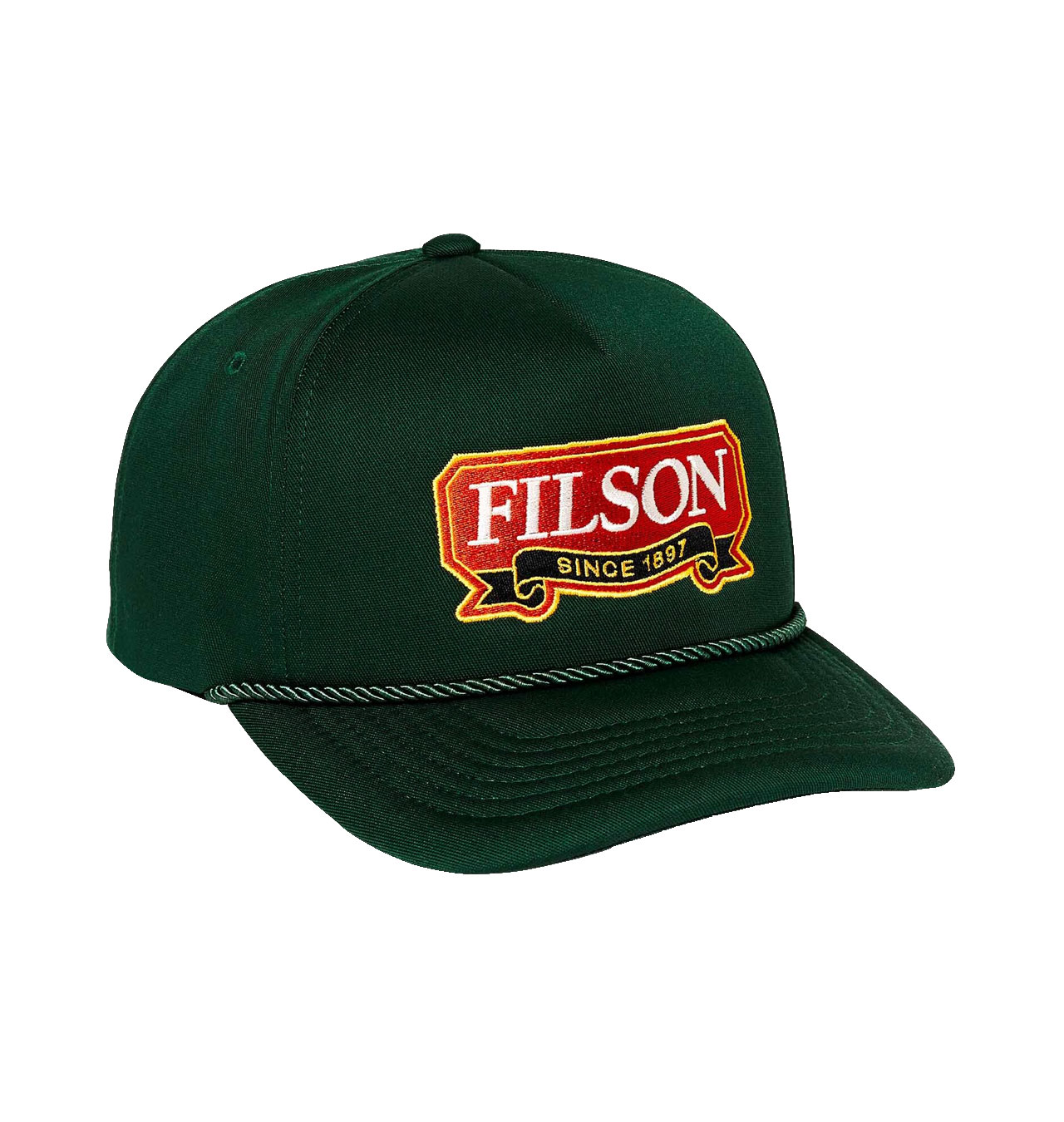 Filson---Harvester-Cap---Spruce-Ribbon