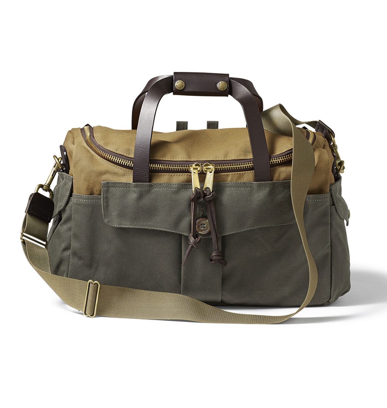 Filson---Heritage-Sportsman-Bag---Tan-Otter-Green-1
