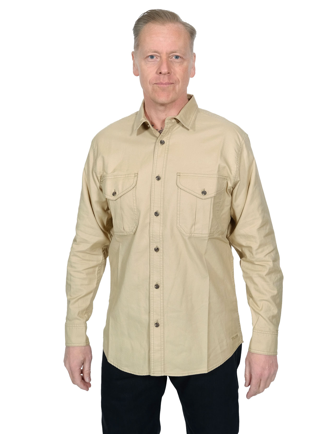 Filson - Lightweight Alaskan Guide Shirt - Light Khaki