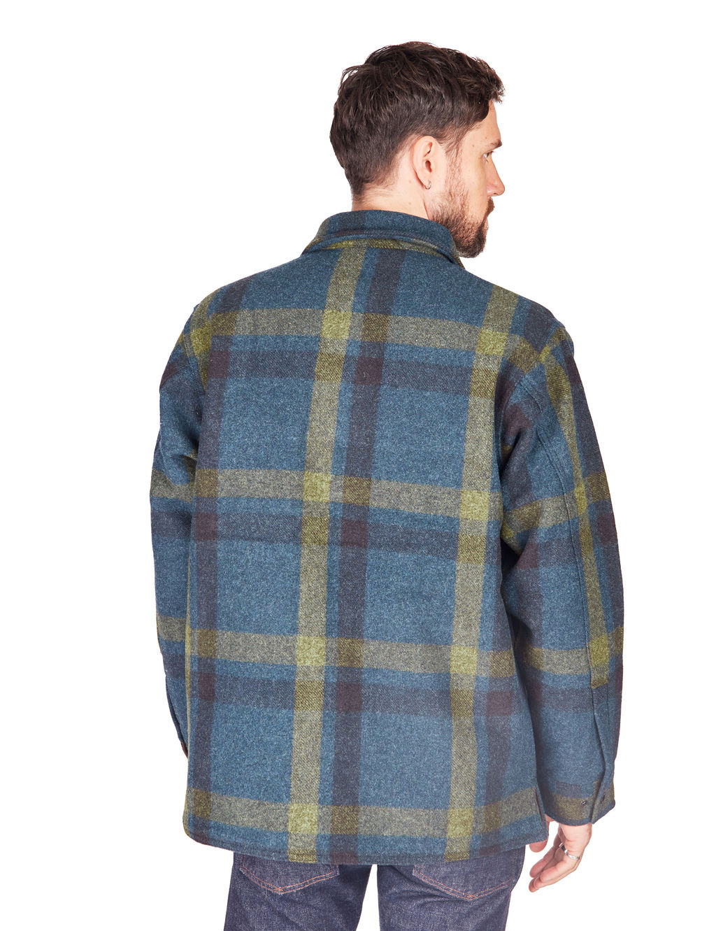 ジャケット・アウター FILSON /LINED MACKINAW WOOL JAC-SHIRT Mackinaw Wool Jac-shirt - Green / Orange / Gray Plaid | Filson