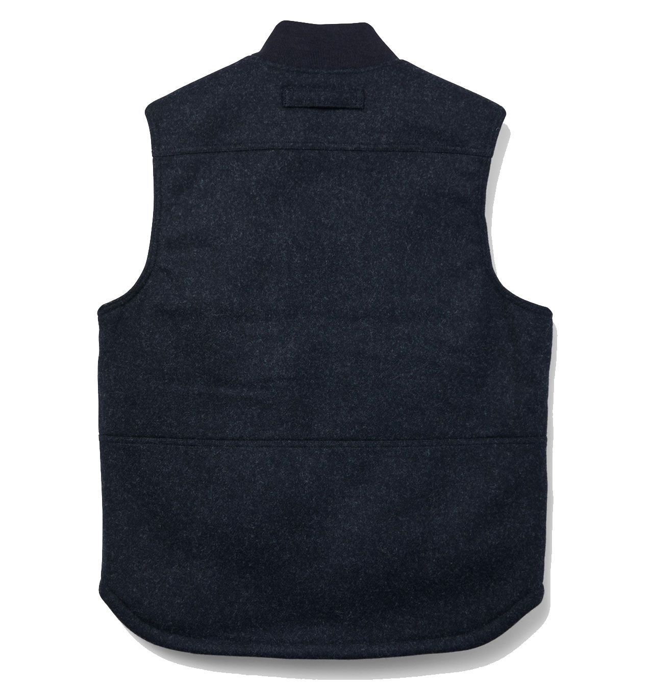 Filson Lined Mackinaw Wool Work Vest Charcoal