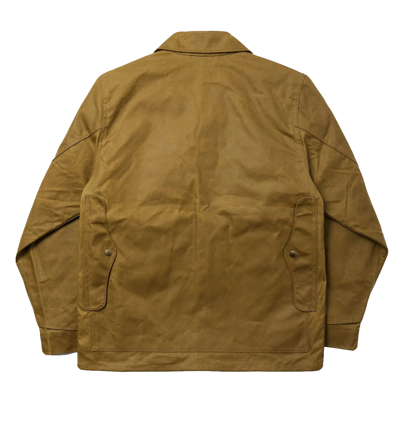 Filson Tin Cloth Short Lined Cruiser Jacket Dark Tan