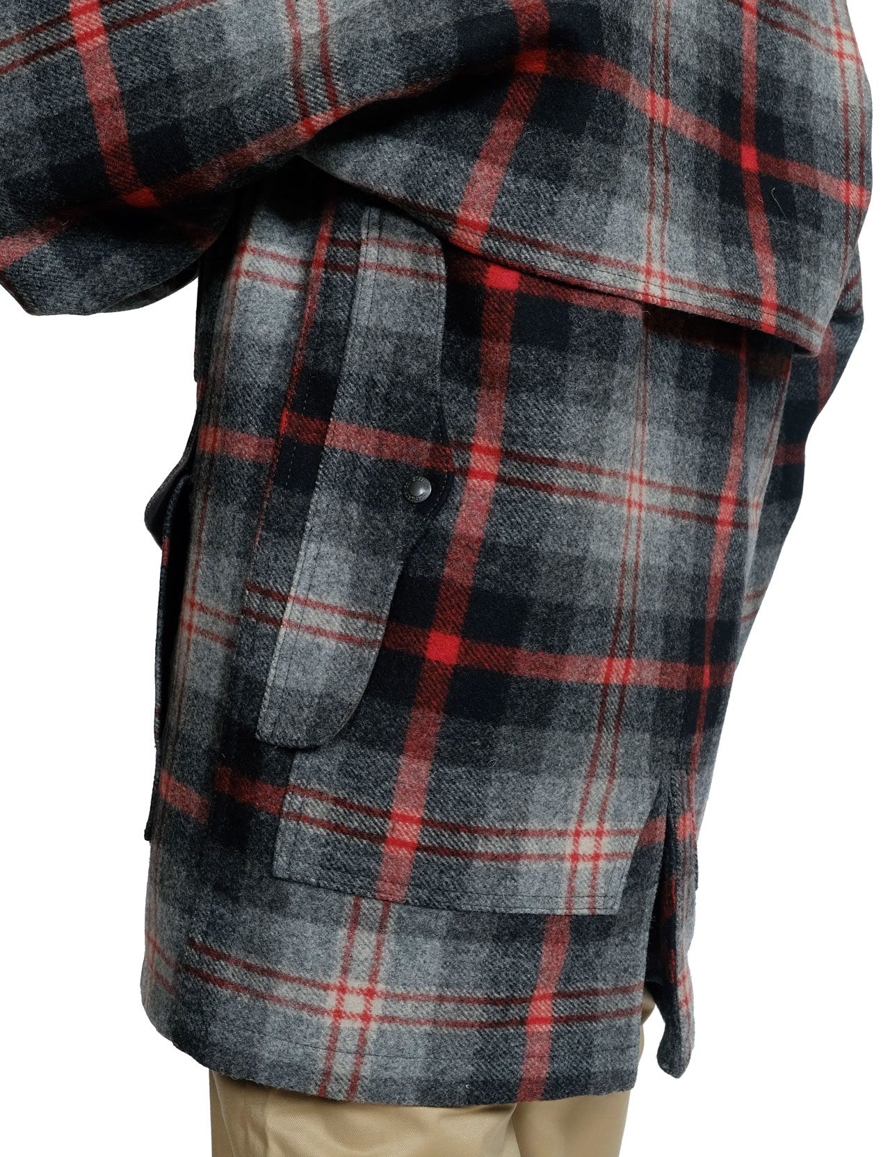 filson lined wool packer coat