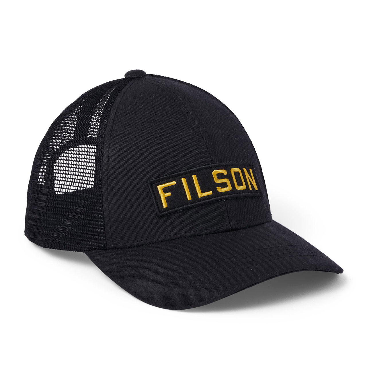 Filson---Logger-Mesh-Snapback-Cap---Black-1