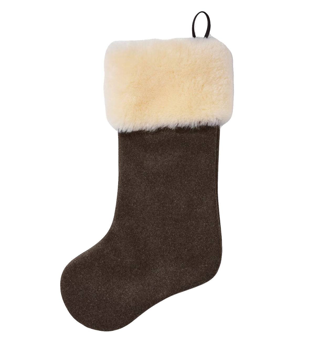 Filson---Mackinaw-Wool-Christmas-Stocking---Brown