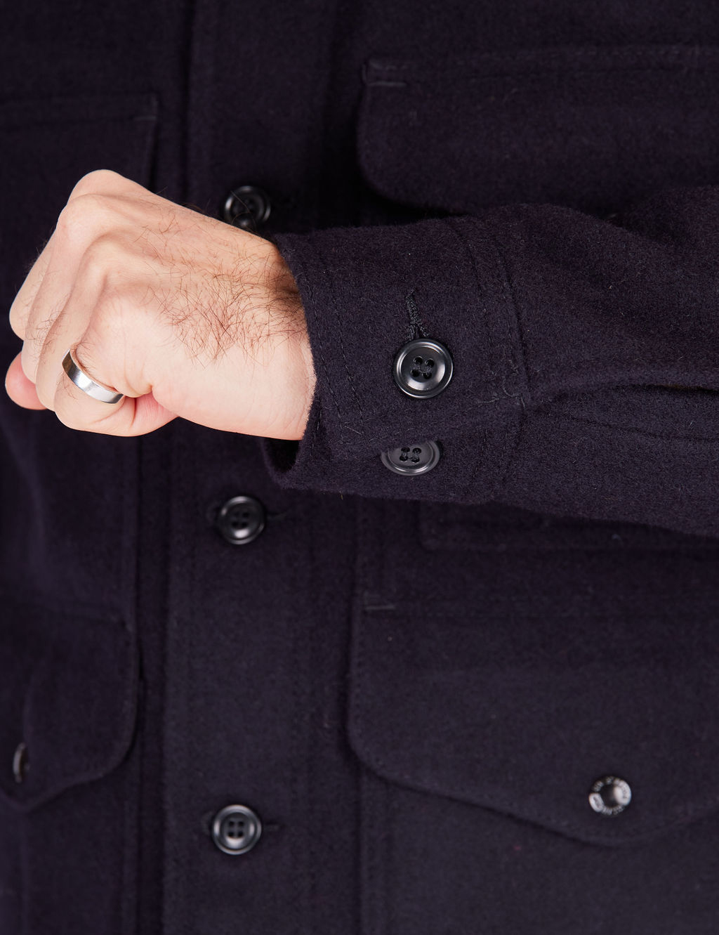 Filson - Mackinaw Wool Cruiser Jacket - Dark Navy Filson - Mackinaw Wool Cruiser Jacket - Dark Navy
