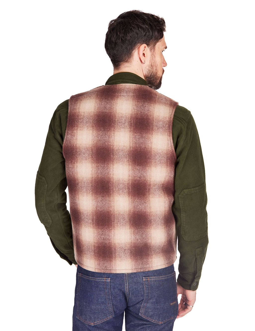 Filson - Mackinaw Wool Vest - Brown/Tan Ombre