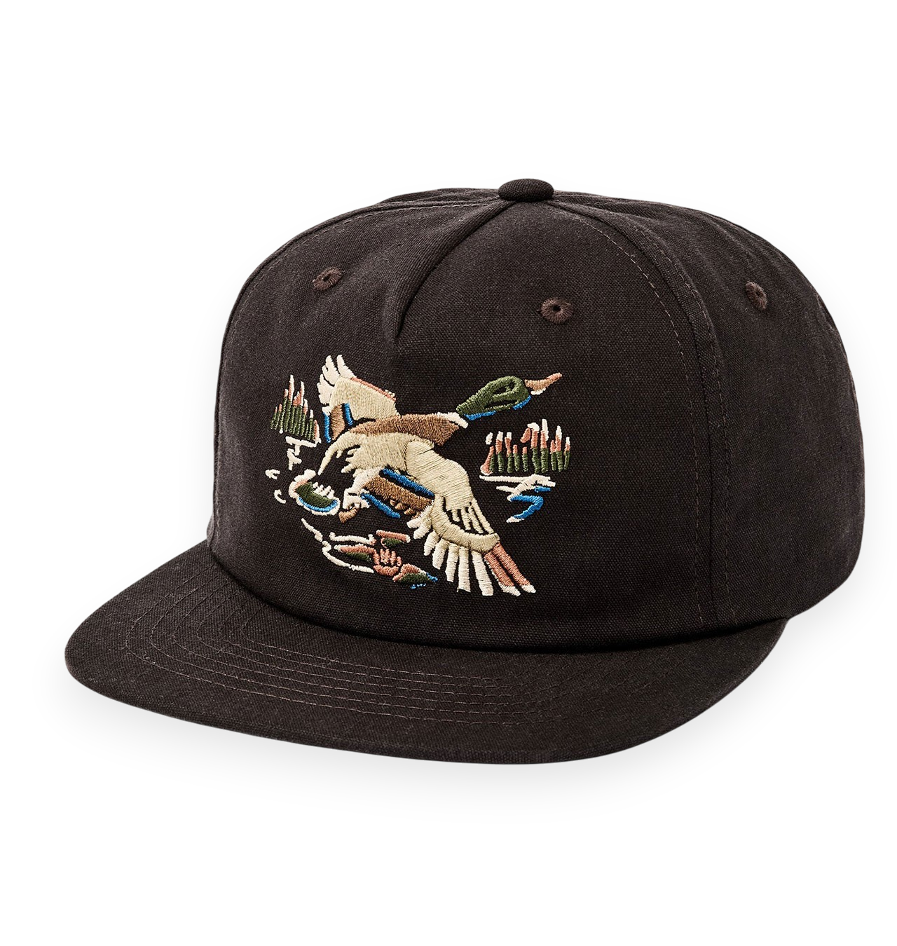 Filson - Mallard Graphic Trucker Cap - Dark Brown