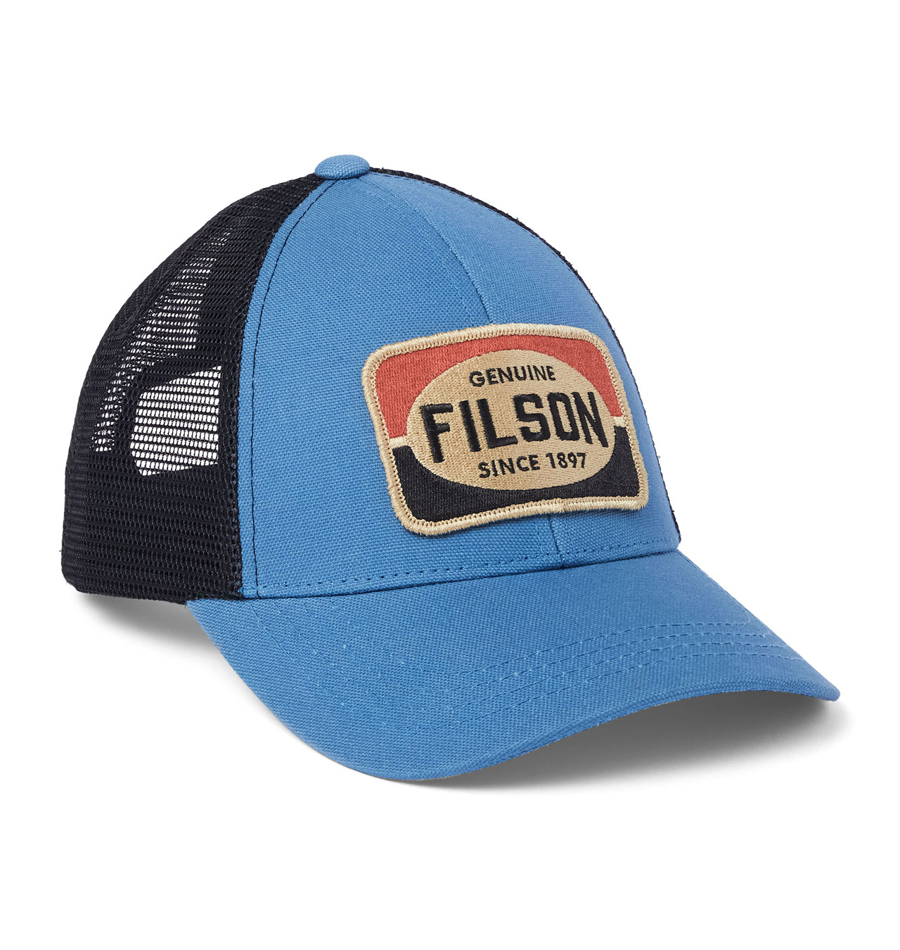 Filson - Mesh Snap-Back Logger Cap - Blue