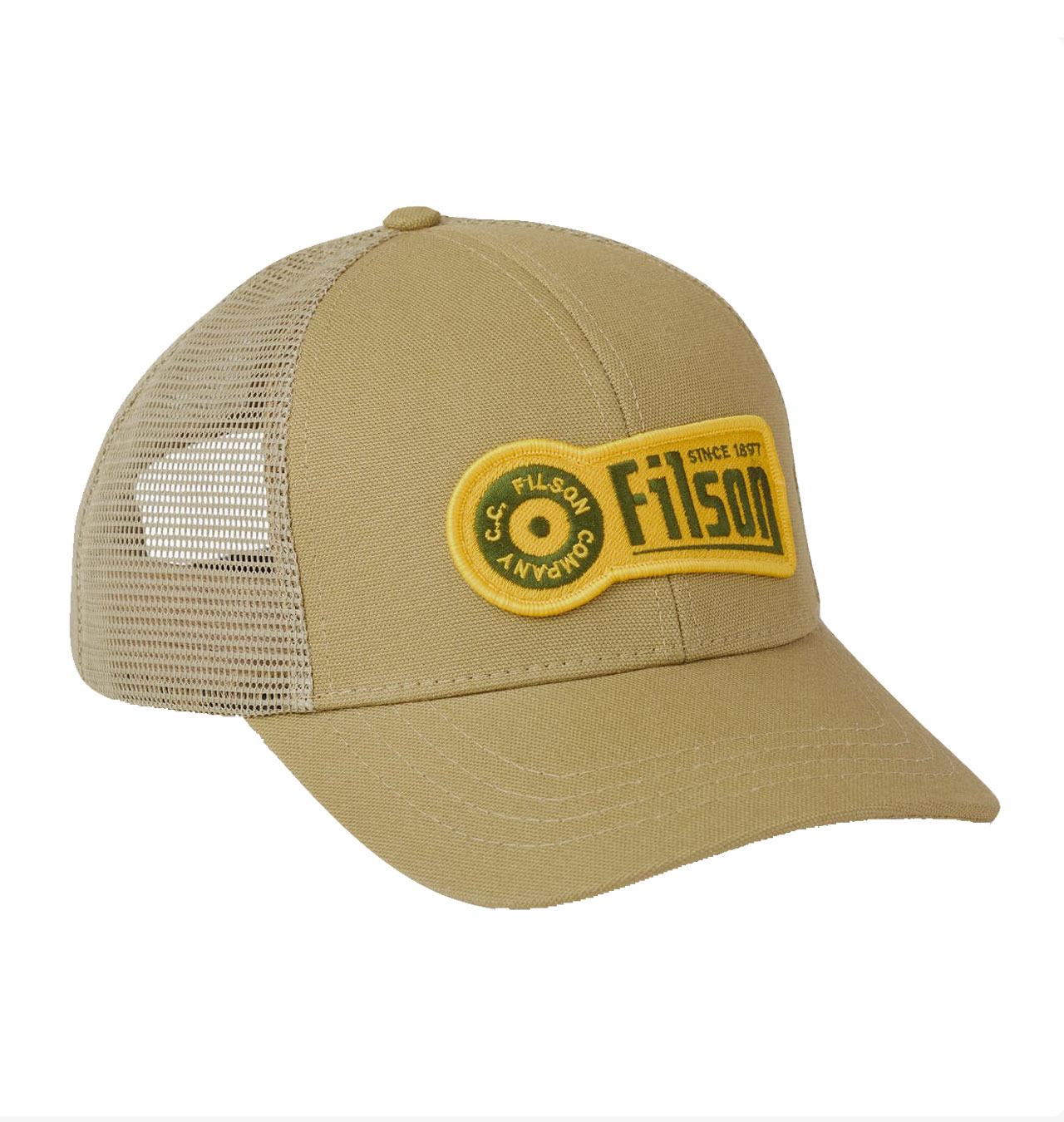 Filson---Mesh-Snap-Back-Logger-Cap---Khaki-12