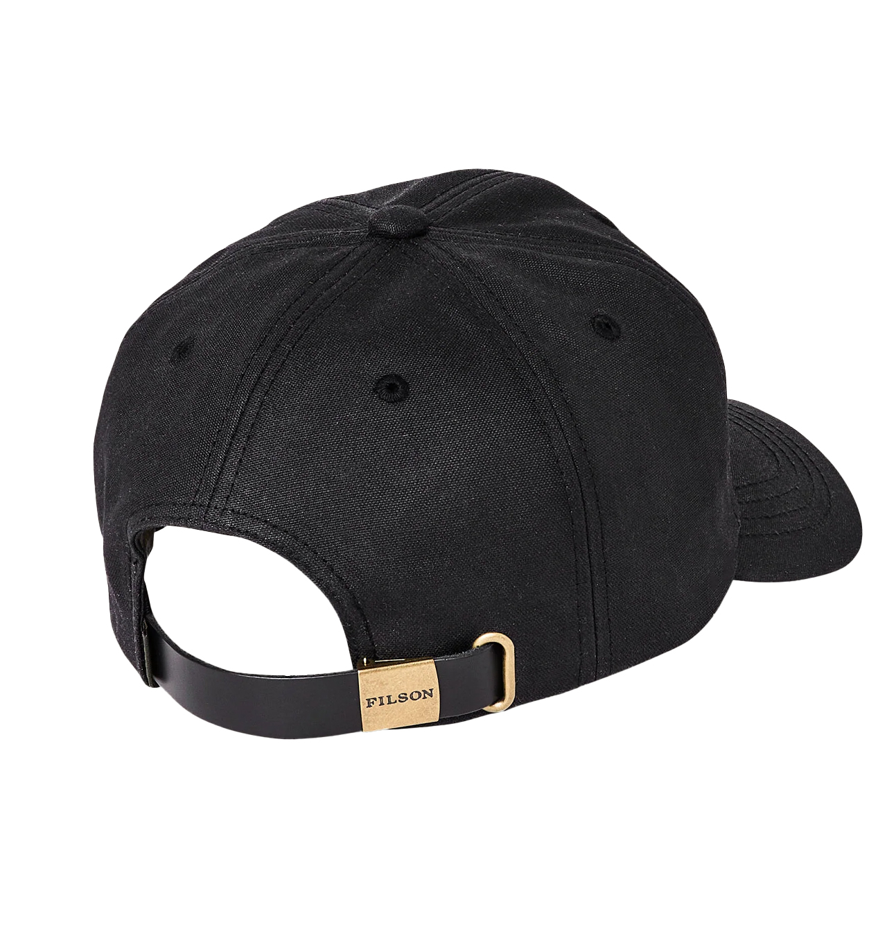 帽子 FILSON Oil Tin Low-Profile Cap (Black) Filson - Oil Tin Low-Profile Cap - Black