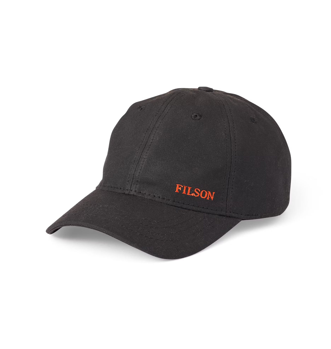 Filson - Oil Tin Low-Profile Cap - Black
