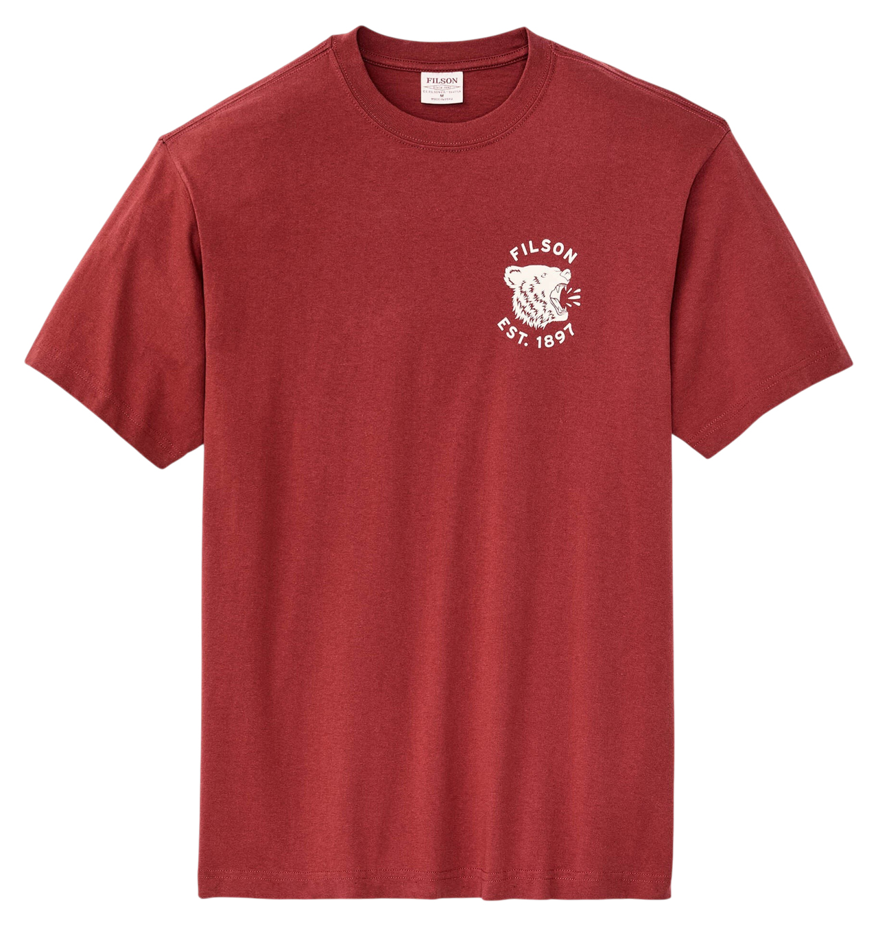 Filson - Outfitter Bear Graphic T-Shirt - Chili Oil