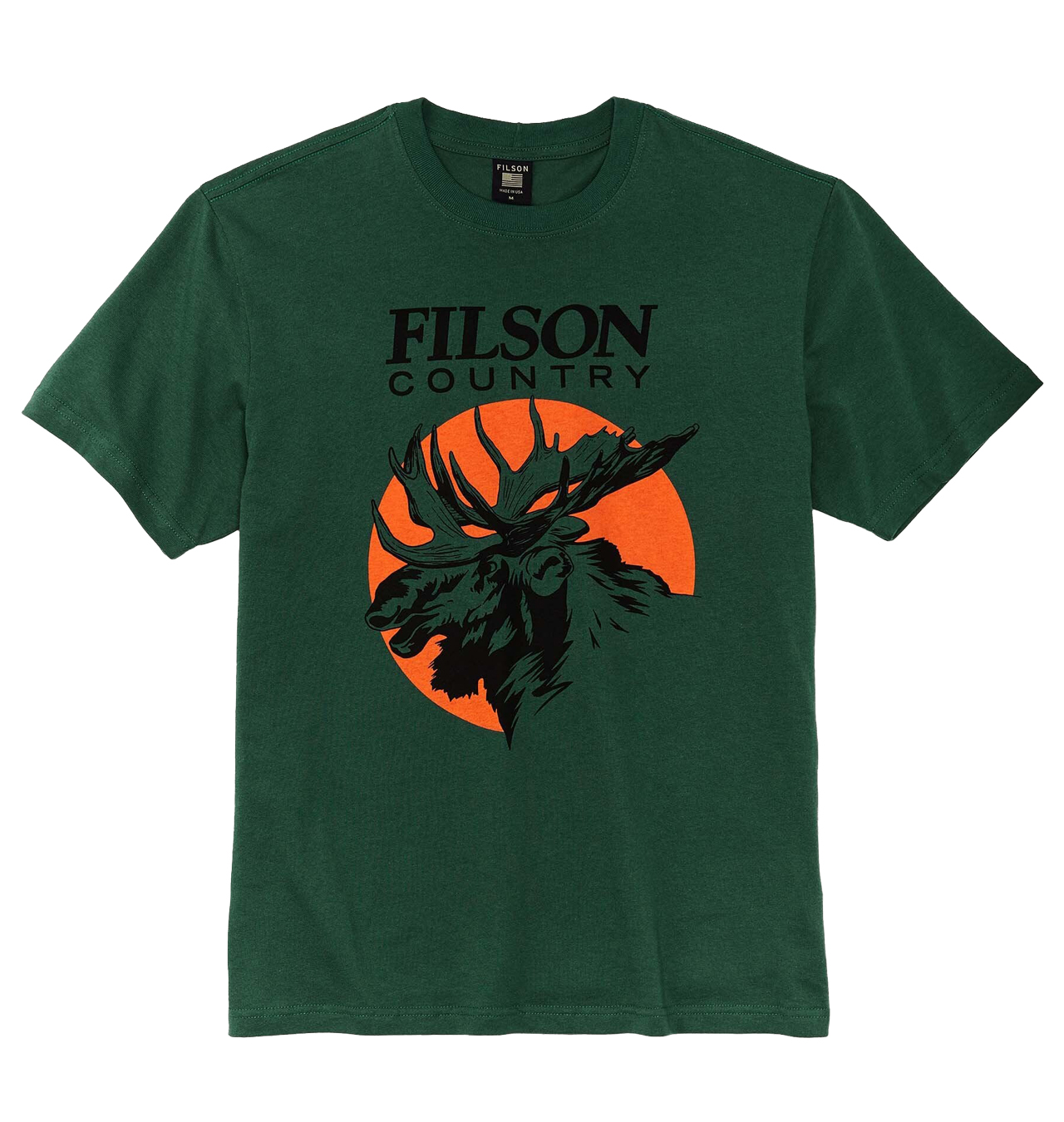 Filson---Pioneer-Graphic-T-Shirt---Green-Moose1
