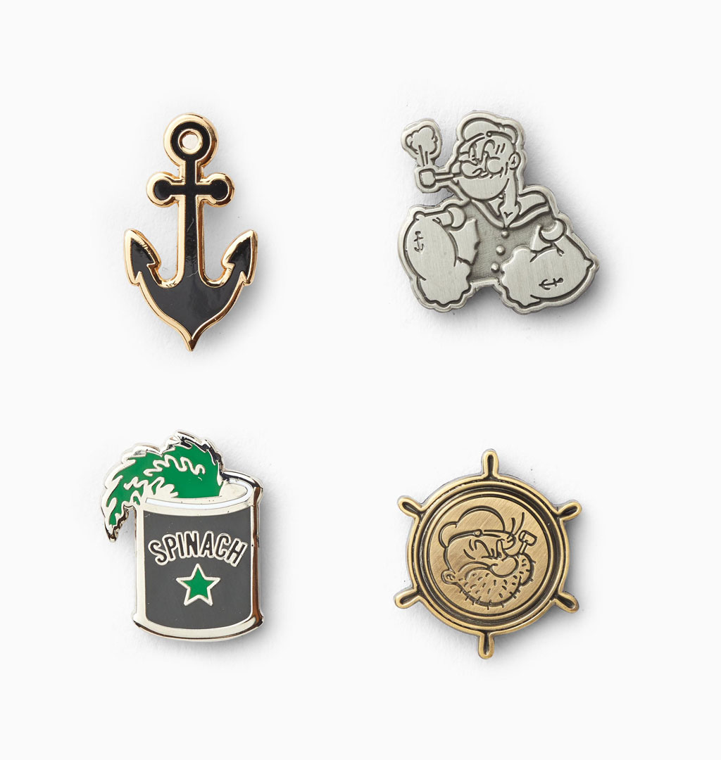 Filson - Popeye Enamel Pin Set