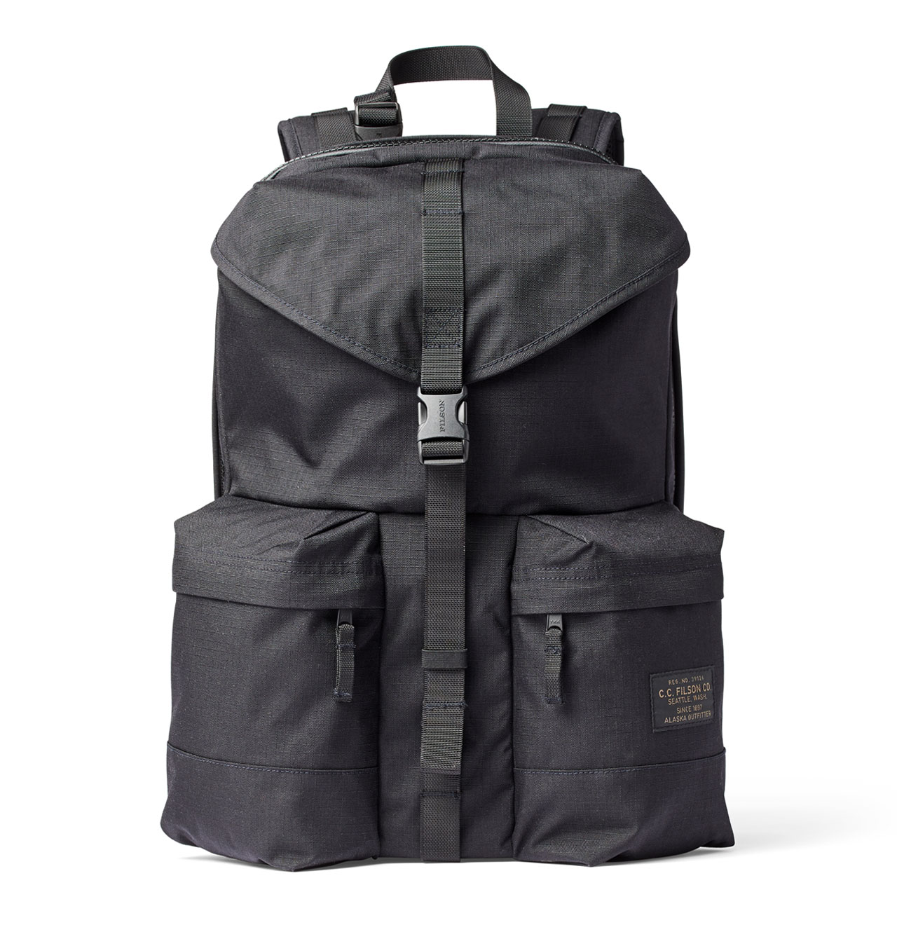 Filson - Ripstop Nylon Backpack - Black