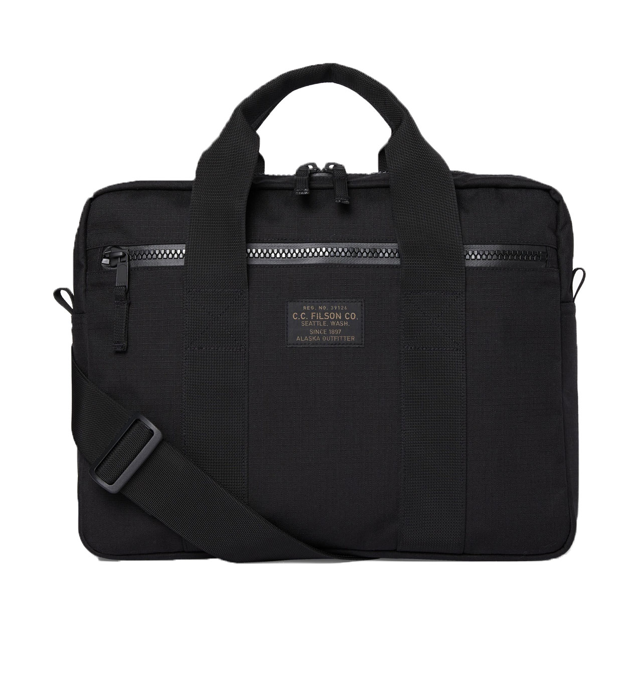 Filson - Ripstop Nylon Compact Briefcase - Black