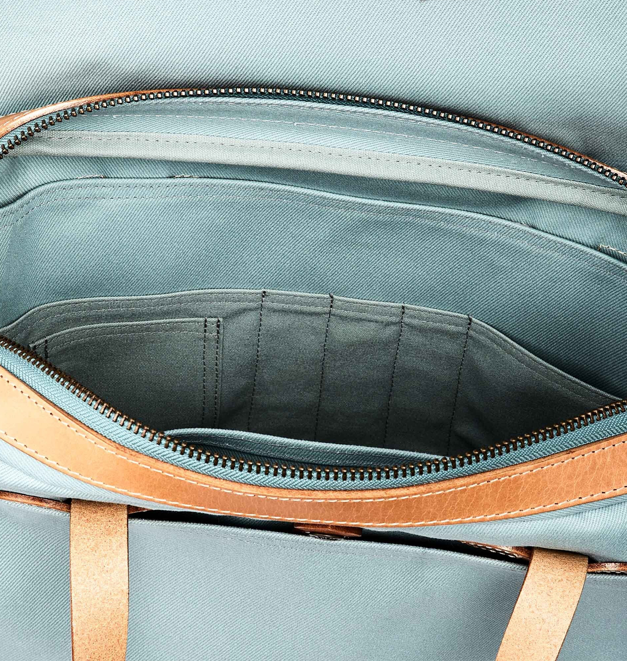 Filson - Rugged Twill Original Briefcase - Lake Green Filson - Rugged Twill Original Briefcase - Lake Green