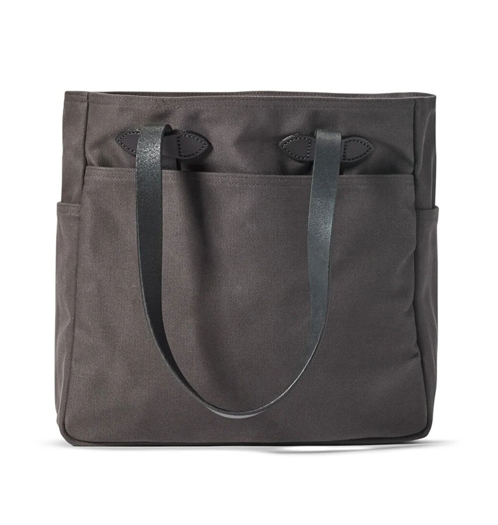 Filson - Rugged Twill Tote Bag Without Zipper - Cinder