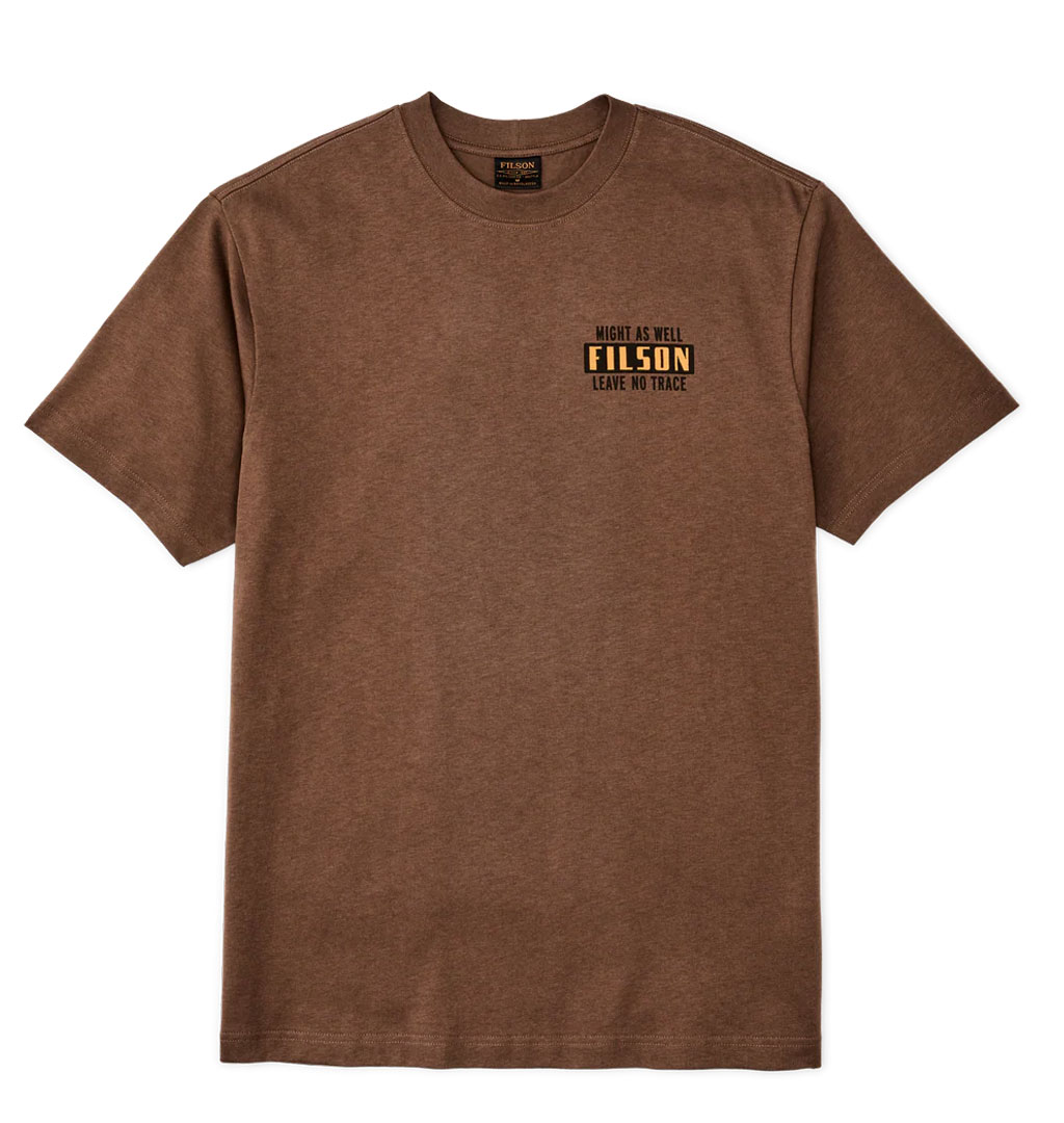 Filson - Short Sleeve Hoot Graphic T-shirt (frontier) - Partridg
