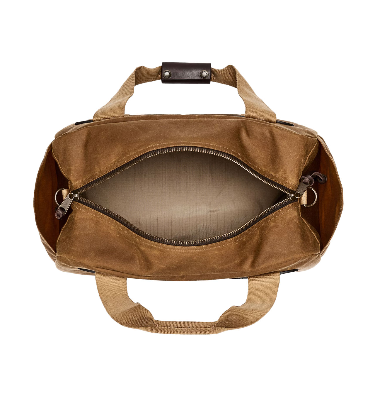 Filson - Small Tin Cloth Duffle Bag - Dark Tan