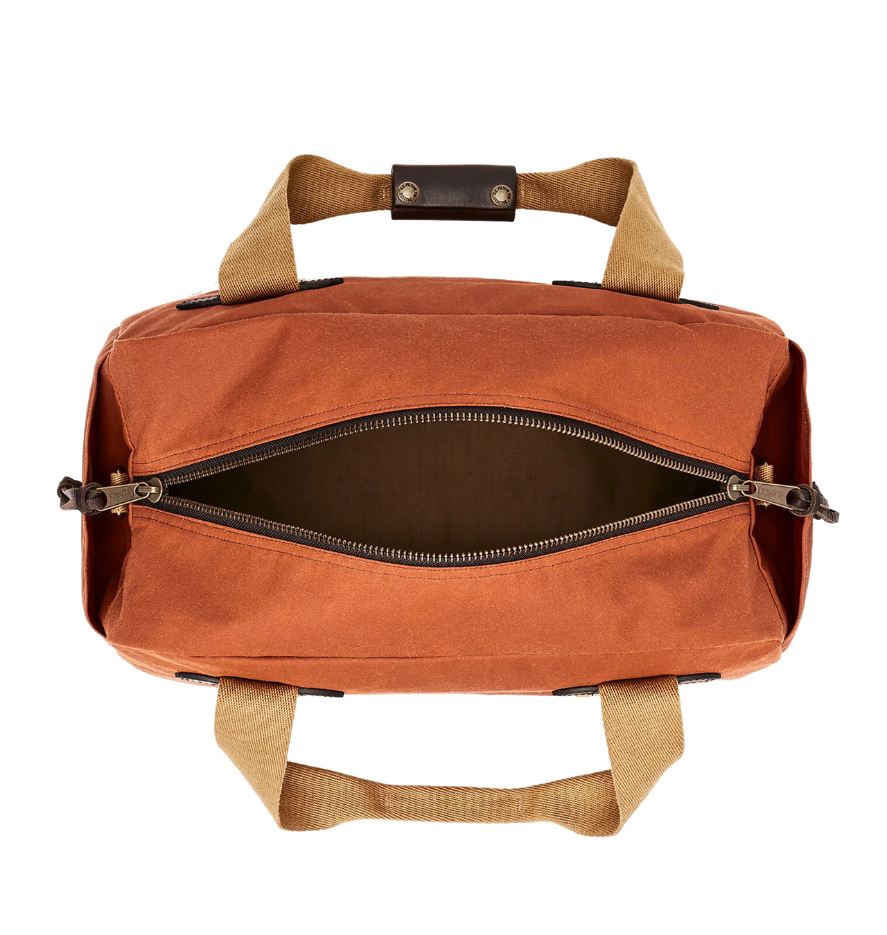 Filson - Small Tin Cloth Duffle Bag - Rust