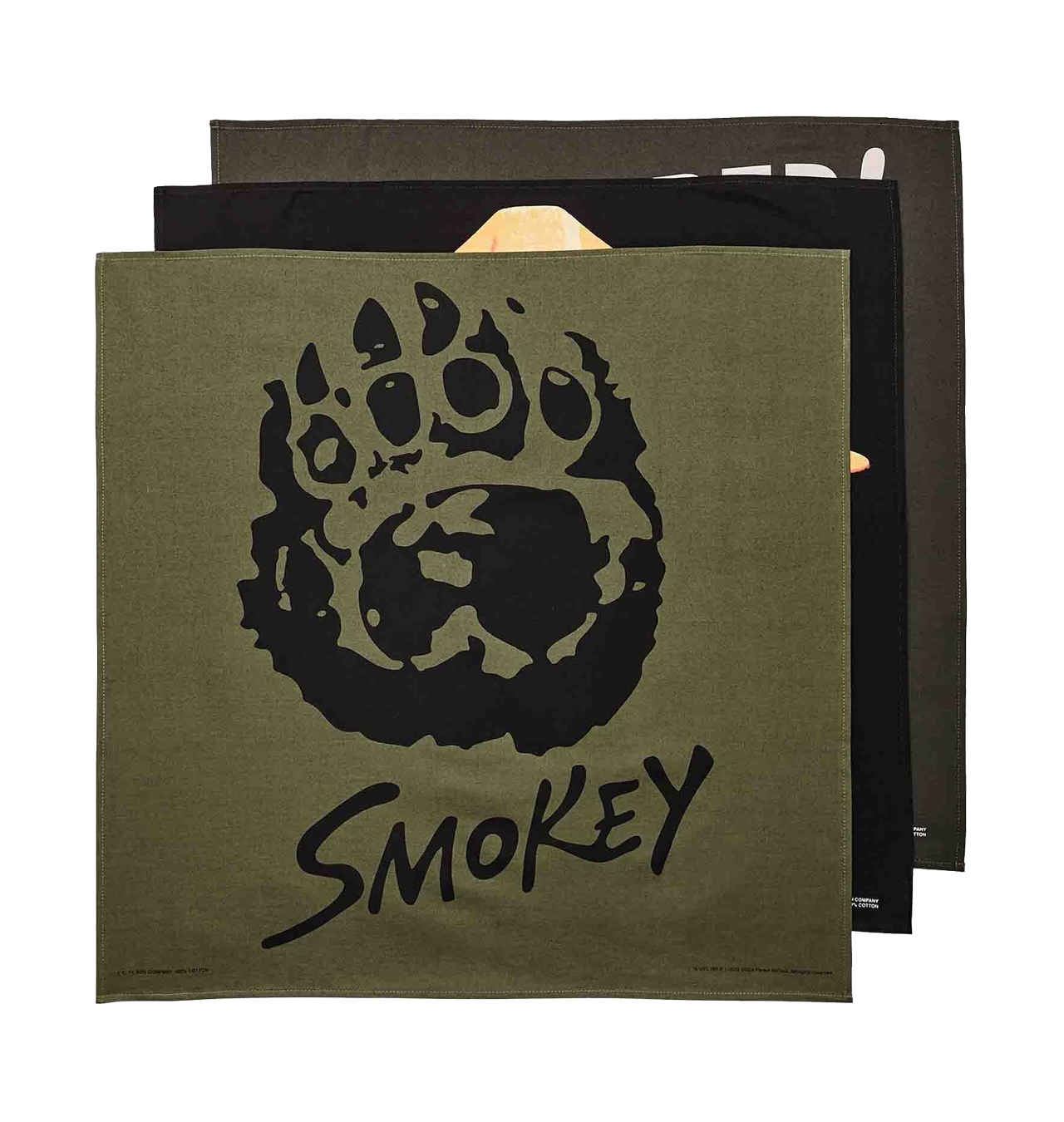 Filson - Smokey Bear Bandana 3-pack